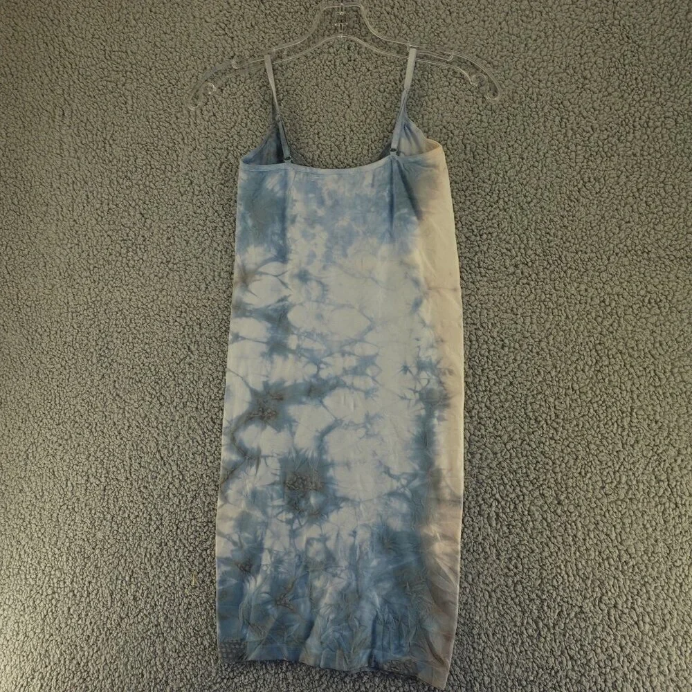 Free People Intimately bodycon dress blue tie dye size XS P New